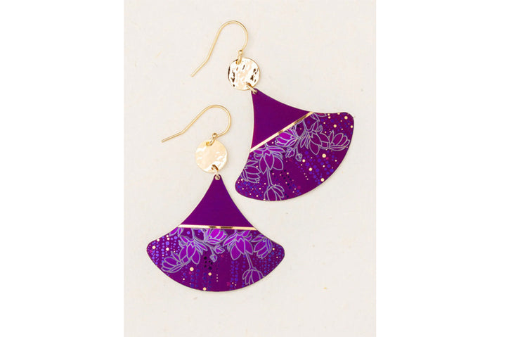 Holly Yashi - Delia Earrings Plum