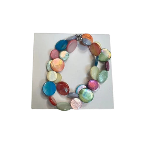 Sea Lily Mother of Pearl Bracelet - Multi