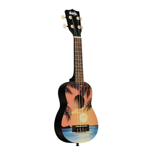 Kala Brand Ukadelic Soprano Ukulele - Tropical Day