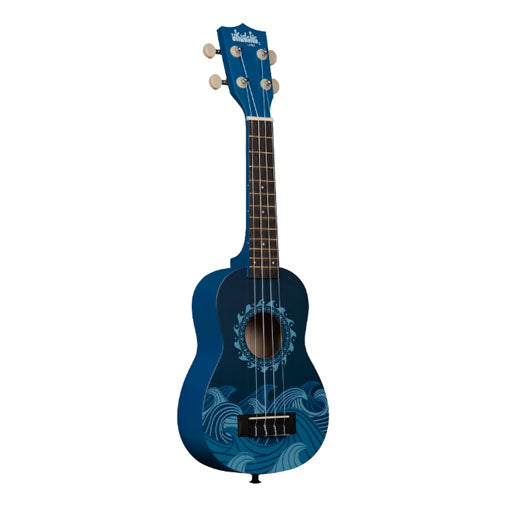 Kala Brand Ukadelic Soprano Ukulele - Deep Blue