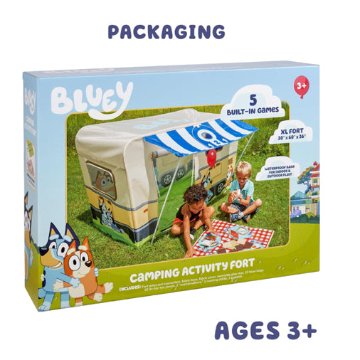 Bluey Camping Activity Fort
