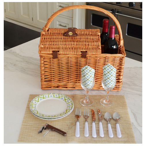 Vineyard Picnic Basket for Two