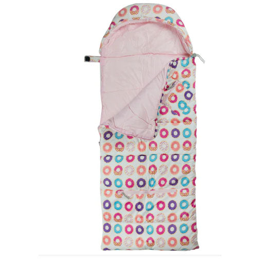 Cozy Mink Donuts : Sleep-N-Pack: Packable Sleeping Bag