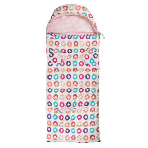 Cozy Mink Donuts : Sleep-N-Pack: Packable Sleeping Bag