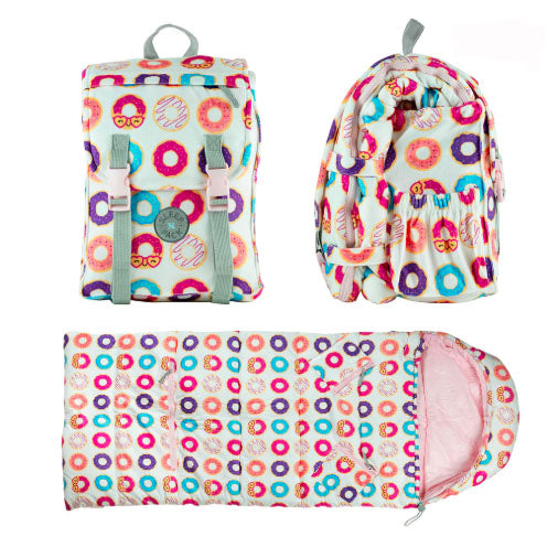 Cozy Mink Donuts : Sleep-N-Pack: Packable Sleeping Bag
