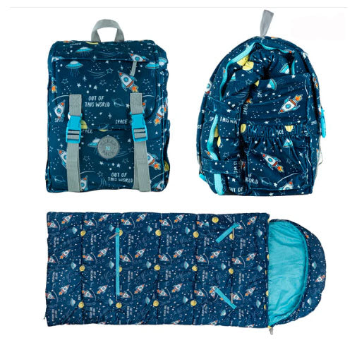 Space & Rockets: Sleep-N-Pack: Packable Sleeping Bag