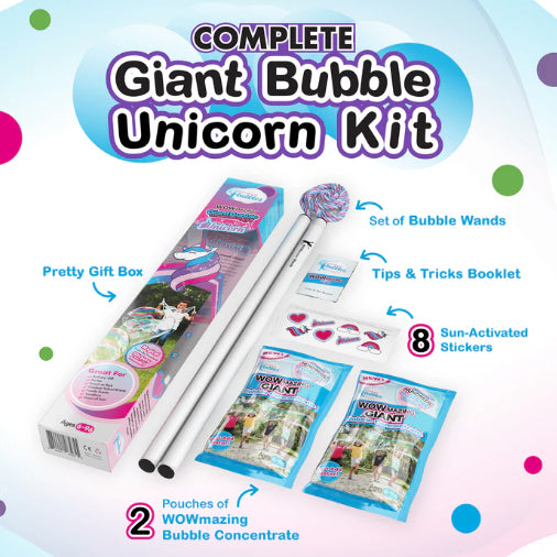 WOWmazing Bubbles Kit - Unicorn Edition