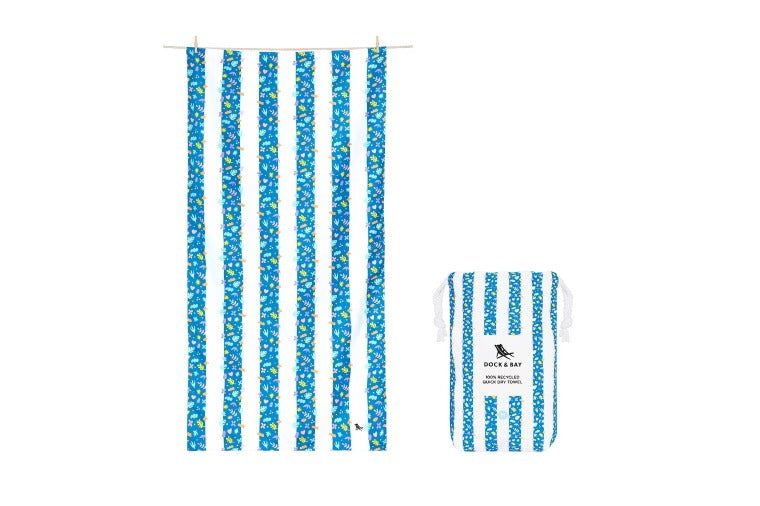 Dock and Bay - Tutti Fruit Kids Beach Towel, Medium