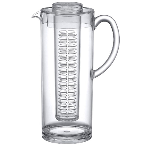 Acrylic Fruit Infusion Pitcher, 60 oz