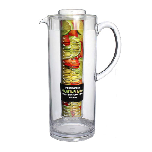 Acrylic Fruit Infusion Pitcher, 60 oz