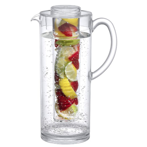 Acrylic Fruit Infusion Pitcher, 60 oz