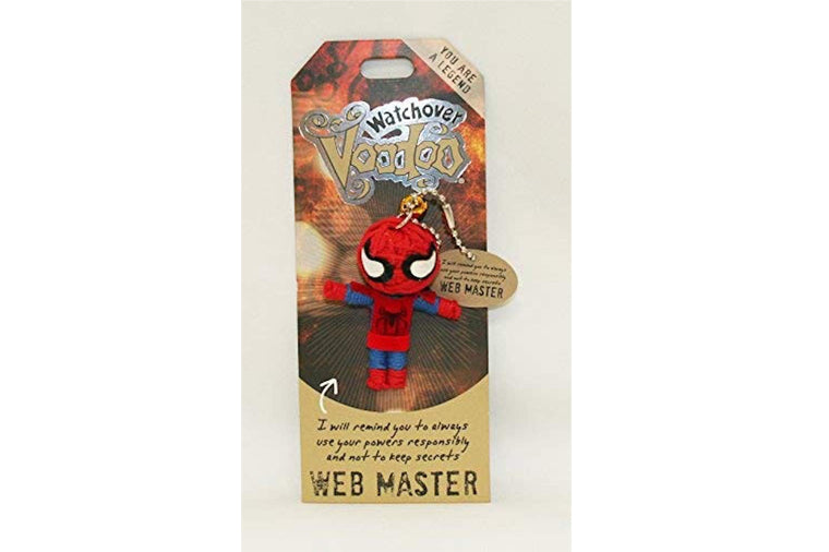 Web Master Watchover Voodoo Doll Keychain