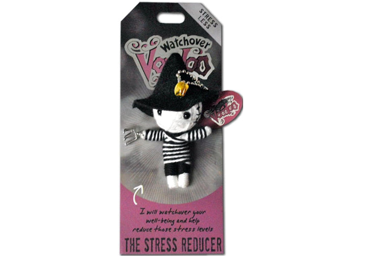 Stress Reducer Watchover Voodoo Doll Keychain