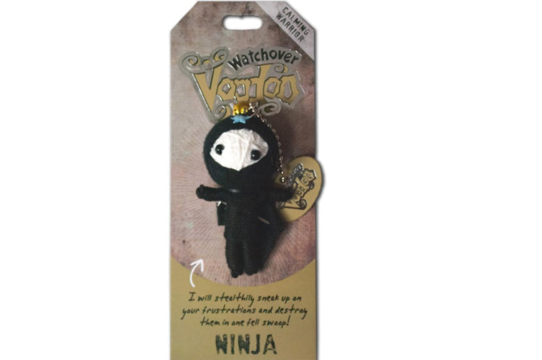 Ninja Voodoo Doll Keychain