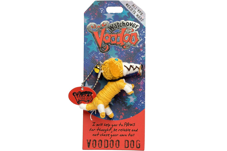 Voodoo Dog Voodoo Doll Keychain