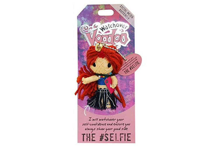 Selfie Voodoo Doll Keychain