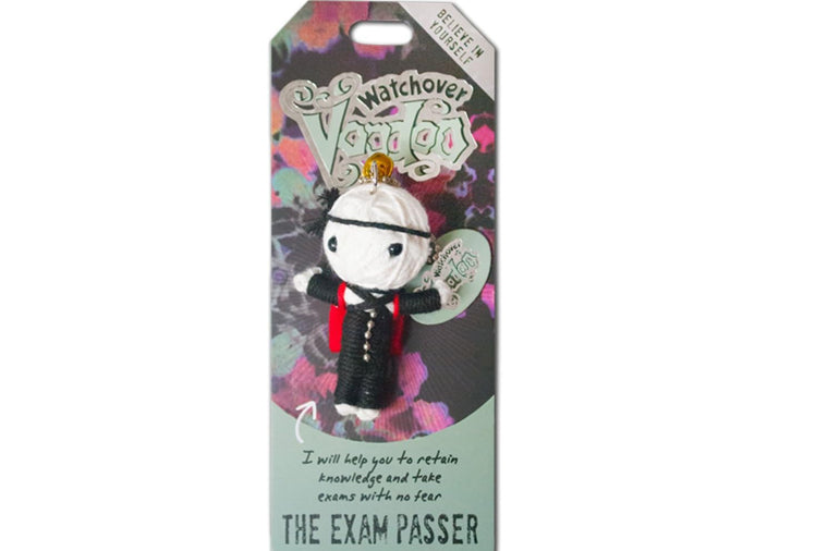 Exam Passer Voodoo Doll Keychain