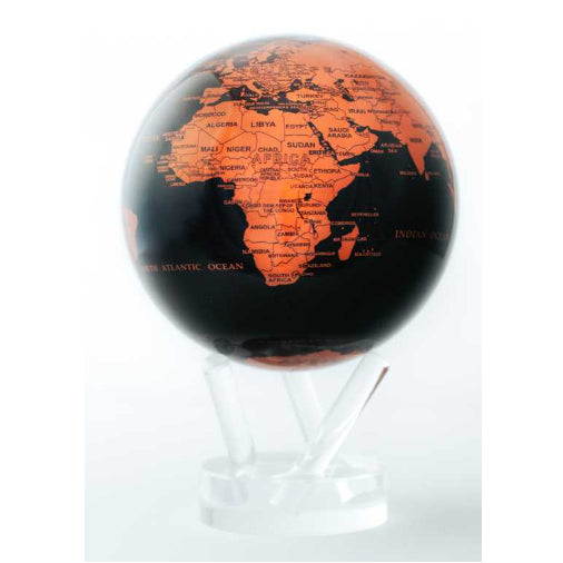 Black and Copper MOVA Globe - 4.5"