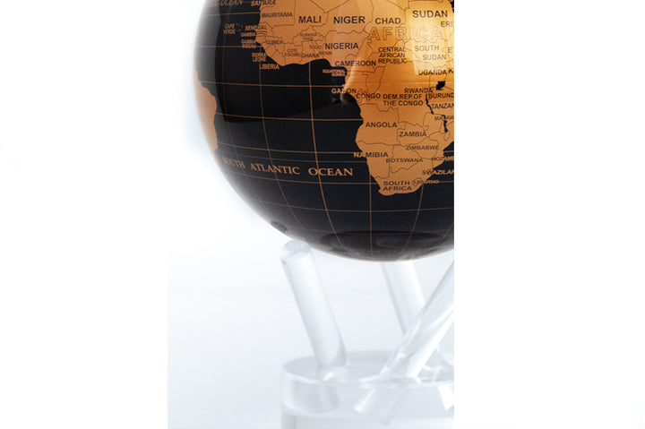 MOVA 6" Black/Gold Globe