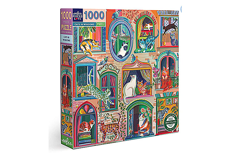 Cats In the Window 1000pc Puzzle