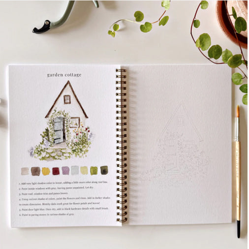 Garden Watercolor Workbook