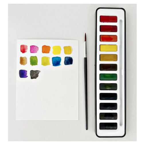 Watercolor Paint Set, 12 colors