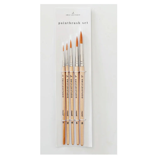 Watercolor Paintbrush Set 5 Brushes