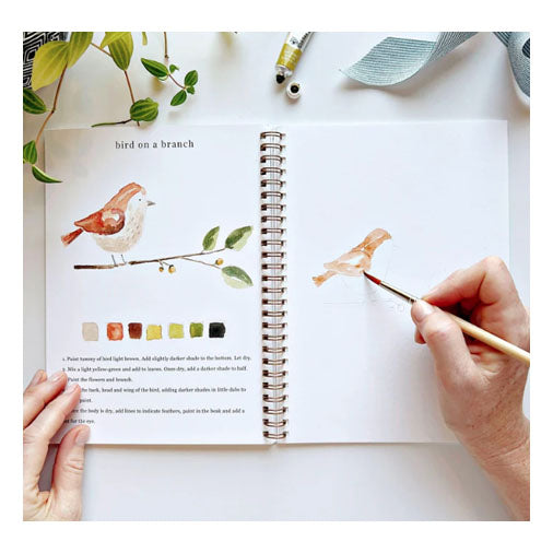 Animals Watercolor Workbook