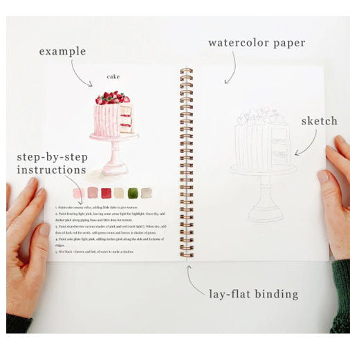 Watercolor Workbook - Baking
