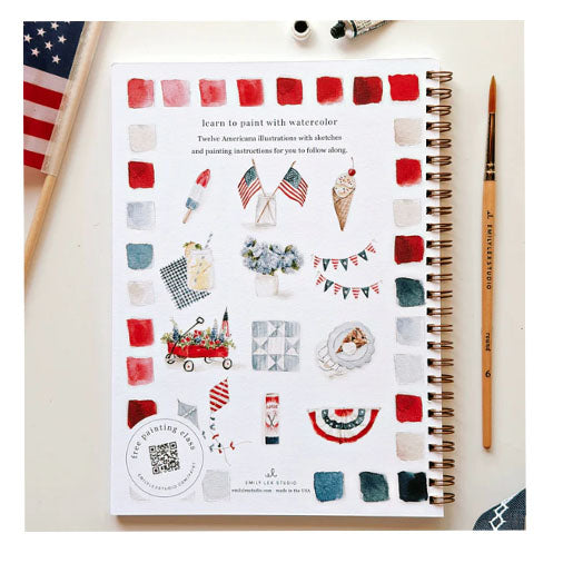 Americana Watercolor Workbook