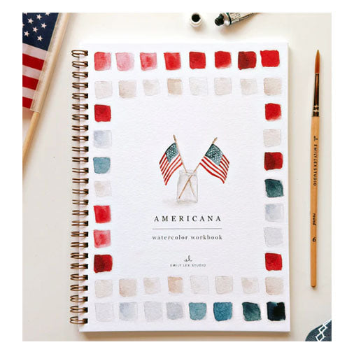 Americana Watercolor Workbook