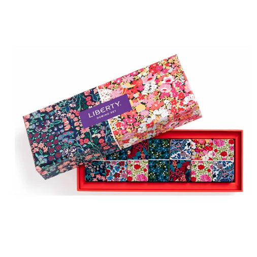 Liberty Floral Wood Domino Set