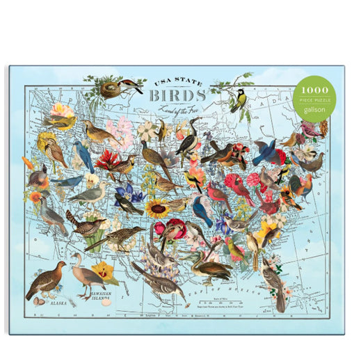 State Birds 1000 Piece Puzzle