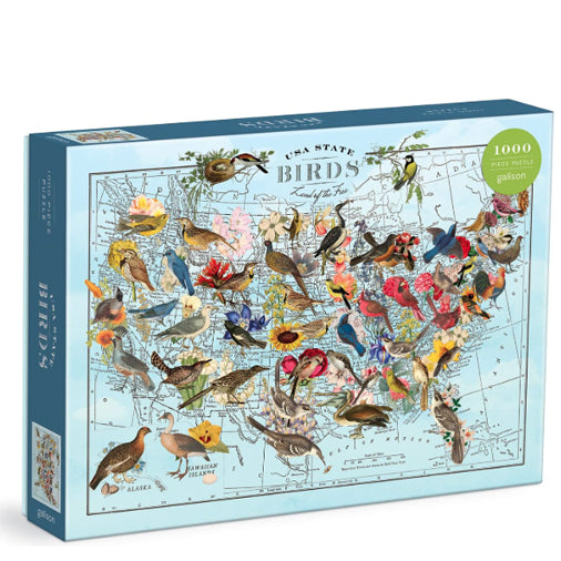 State Birds 1000 Piece Puzzle