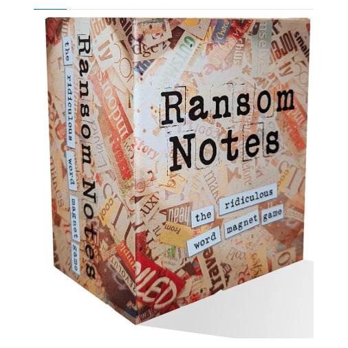 Ransom Notes - The Ridiculous Word Magnet Party Game