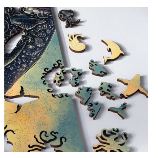 Nervous System Ocean Tapestry 436-Piece Puzzle