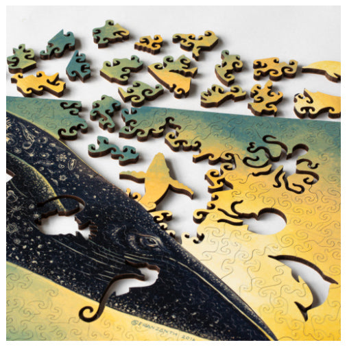 Nervous System Ocean Tapestry 436-Piece Puzzle
