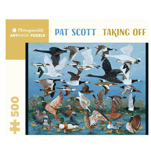 Pat Scott: Taking off 500-Piece Jigsaw Puzzle
