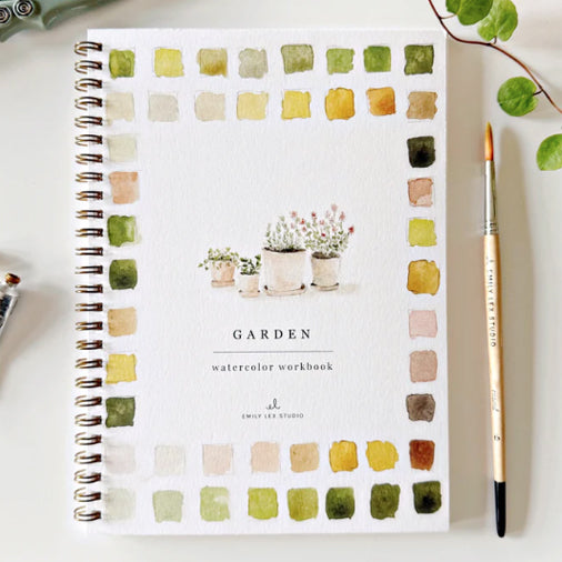 Garden Watercolor Workbook