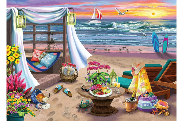 Cabana Retreat Ravensburger Puzzle 500pc