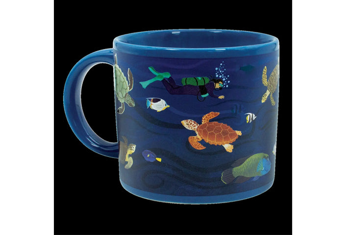 Sea Turtles Coral Reef Mug