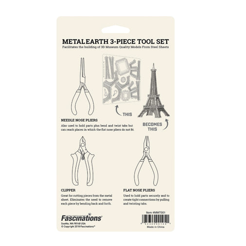 Metal Earth 3 Piece Tool Kit