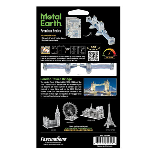London Tower Bridge 3D Metal Model Kit