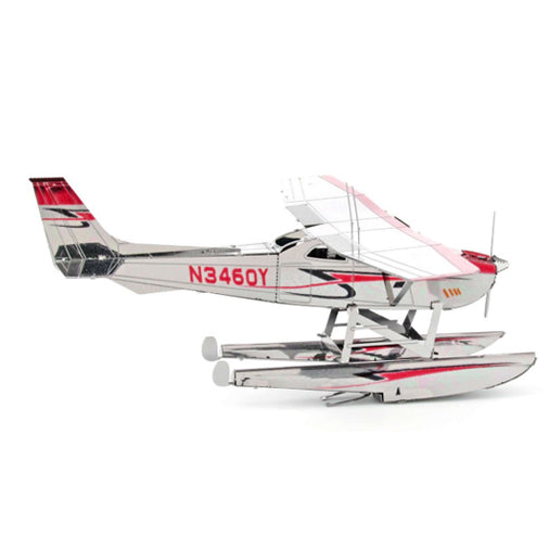 Cessna 182 Floatplane 3D Metal Model Kit
