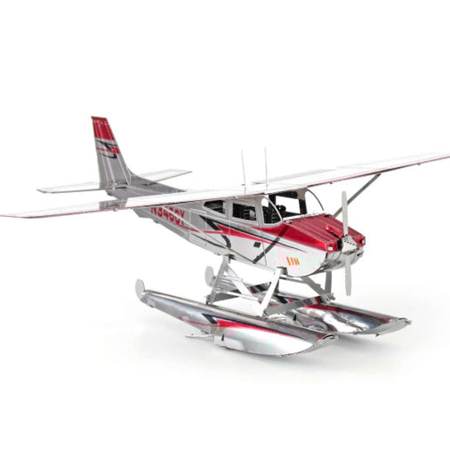 Cessna 182 Floatplane 3D Metal Model Kit