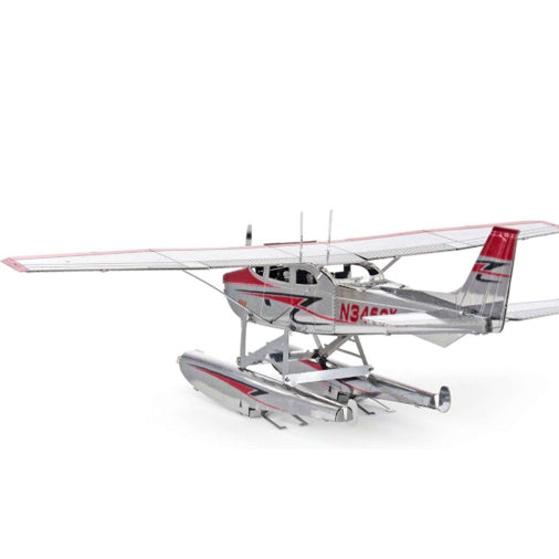 Cessna 182 Floatplane 3D Metal Model Kit