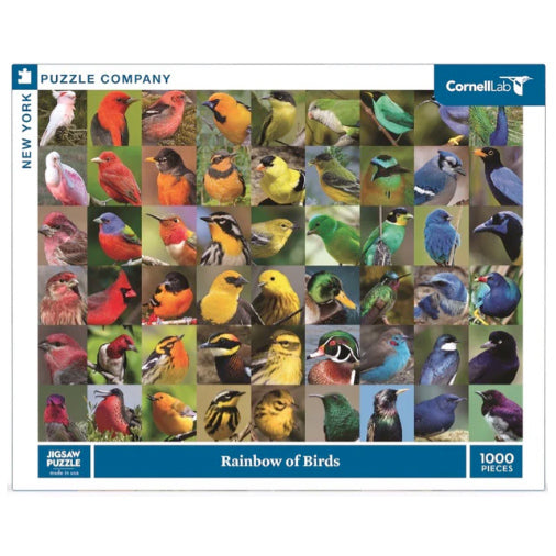 New York Puzzle Co. - Rainbow of Birds