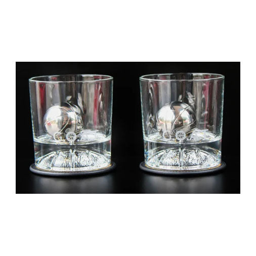 Whiskey Basketball Glasses, Set of 2 Gift Set
