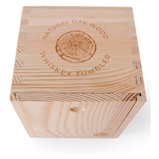 Oak Whiskey Tumbler