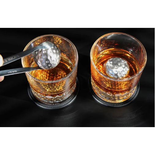 Golf Whiskey Chilling Steel Balls –  Set of 4